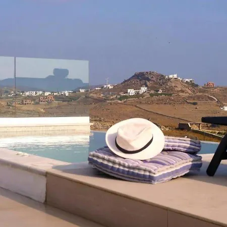 Luxury White W Private Pool In Mikonos Vila Kalafatis