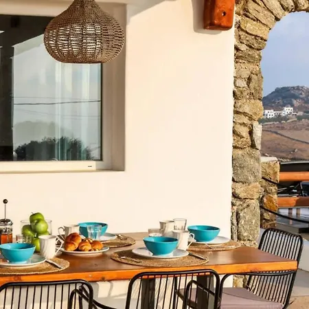 Villa Luxury White W Private Pool In Mikonos
