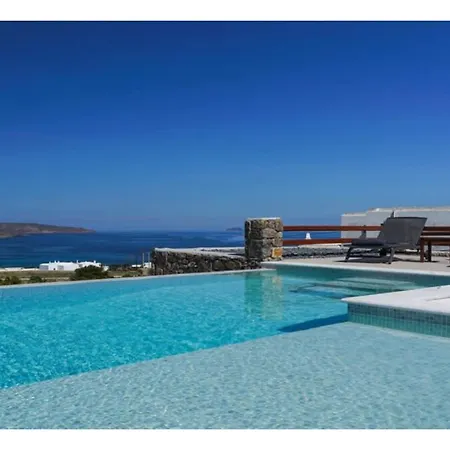 Luxury White W Private Pool In Mikonos فيلة *