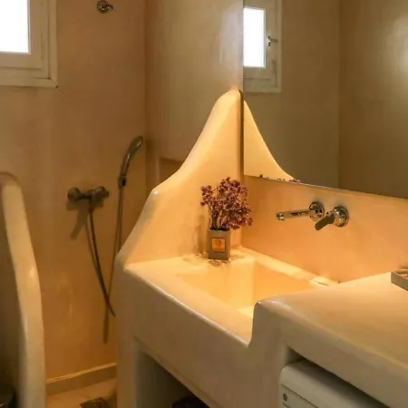 فيلة Luxury White W Private Pool In Mikonos كالافاتيس